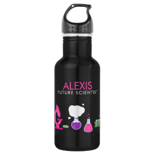 Girly Future Scientist Stainless Steel Water Bottle