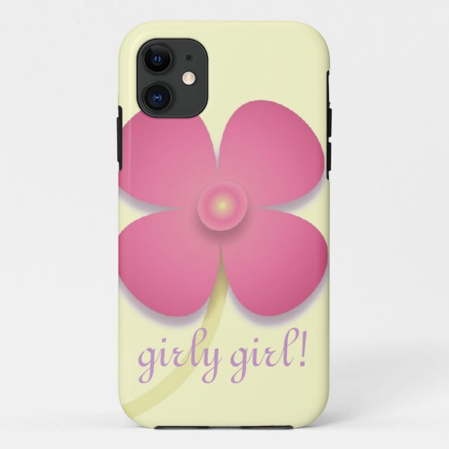 Girly Girl iPhone Case (Back)