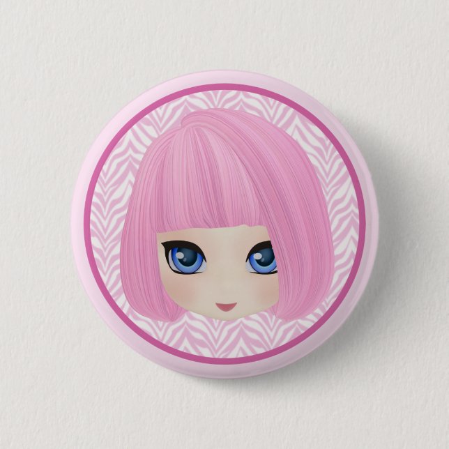 Girly Girl Marianne Fashion Button (Front)