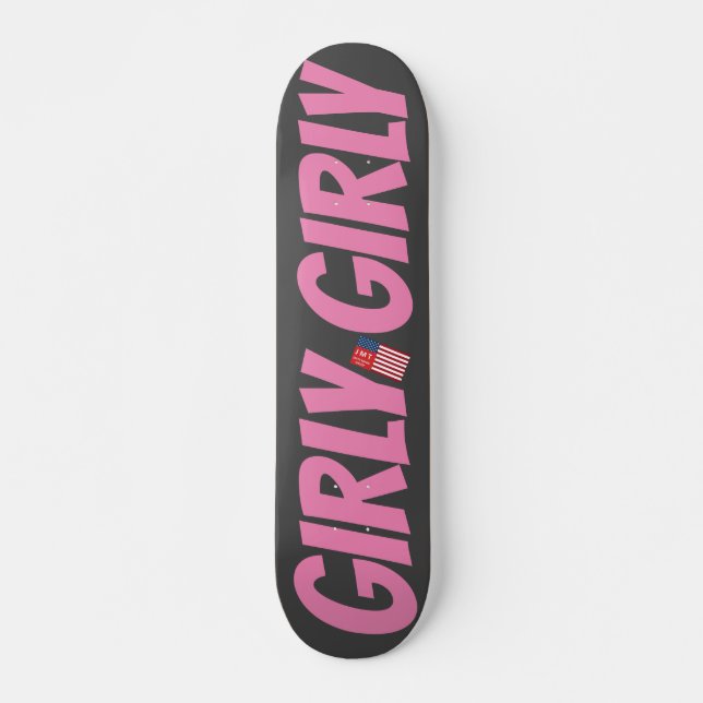 GIRLY  GIRLY   JMT 7 3/4" Skateboard Deck (Front)