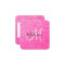 Girly & Glam Hot Pink Glitter Sparkles Monogram