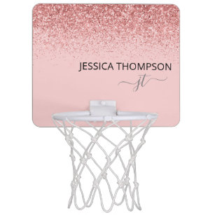 BABYGO Mini Basketball Kids Basketball Indoor Basketball 5 inch Diameter Pink 