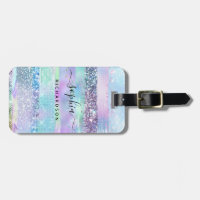 Holographic luggage tag discount