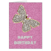 Girly Glitter with Butterfly (Front)