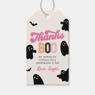 Girly Halloween Thank You Tag