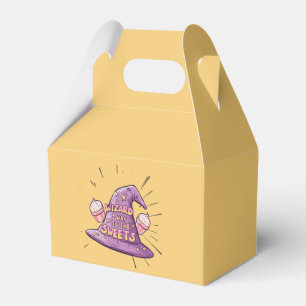 Girly Halloween - Wizard Way to the Sweets Favor Boxes