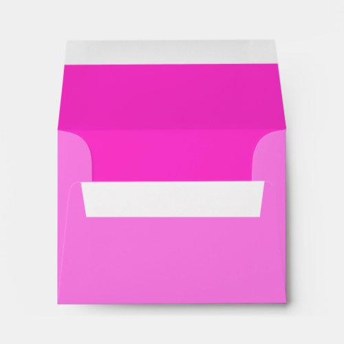 Girly Hot Pink Color Background Customize It Envelope