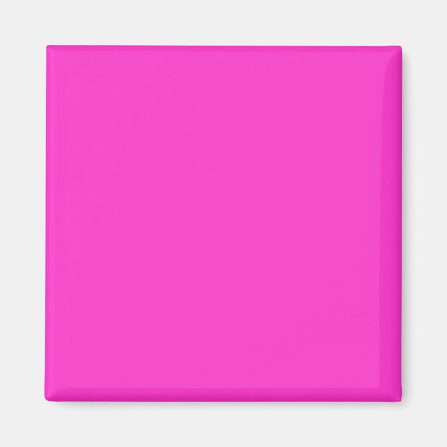Girly Hot Pink Magnet (Front)