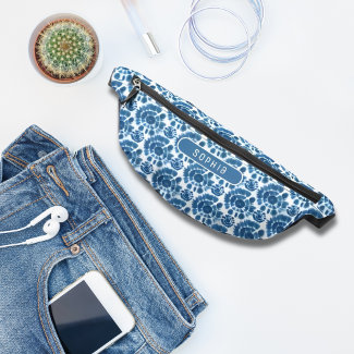 Girly Indigo Blue White Shibori Pattern Cool Teens
