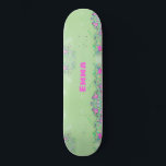 Girly Liquid colorful glitter  with name Skateboard<br><div class="desc">Add your name to thus unique skateboard for girls who like outdoor sport . It features a Liquid colorful glitter effect. Perfect gift for birthday or any other celebration or occasion</div>