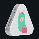 Girly Llama Emoji Speaker<br><div class="desc">What an adorable gift for any girly girl who loves emojis, llama or alpaca animals and cute little pocket pups!</div>