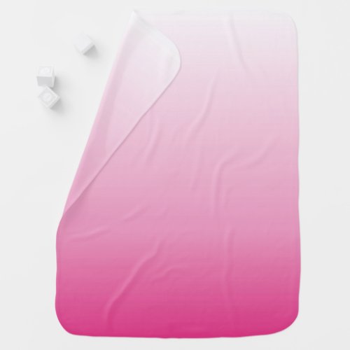 girly minimalist dusty rose cherry blossom pink baby blanket