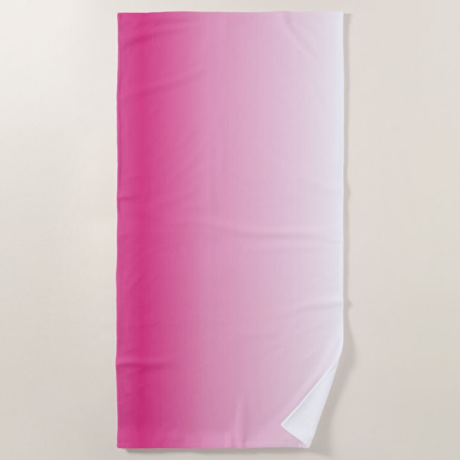 girly minimalist dusty rose cherry blossom pink beach towel (Front)