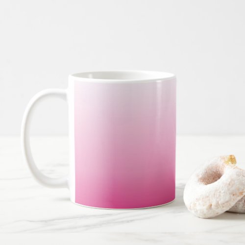 girly minimalist dusty rose cherry blossom pink coffee mug
