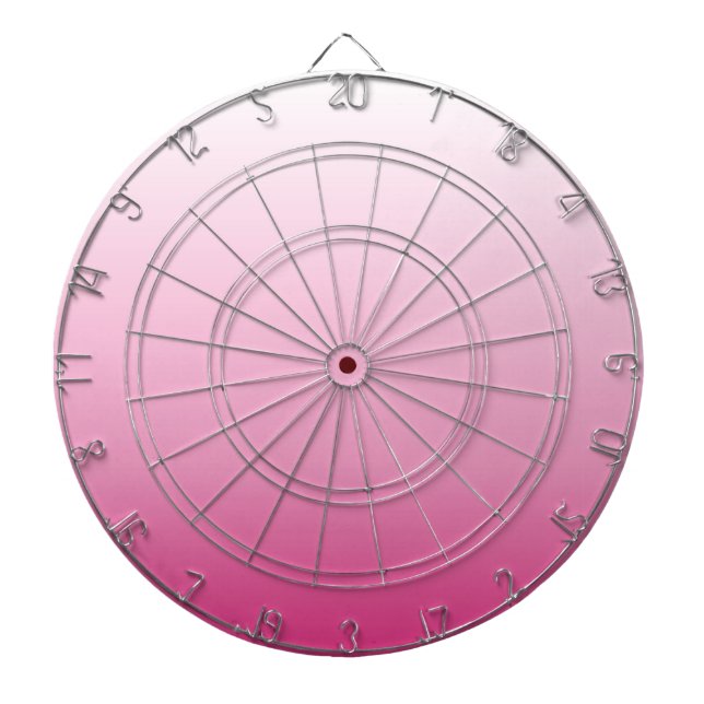 girly minimalist dusty rose cherry blossom pink dart board (Front)