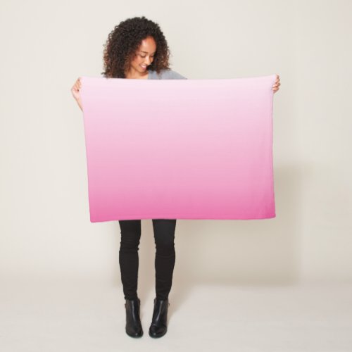 girly minimalist dusty rose cherry blossom pink fleece blanket