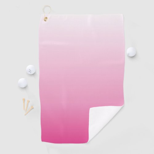 girly minimalist dusty rose cherry blossom pink golf towel