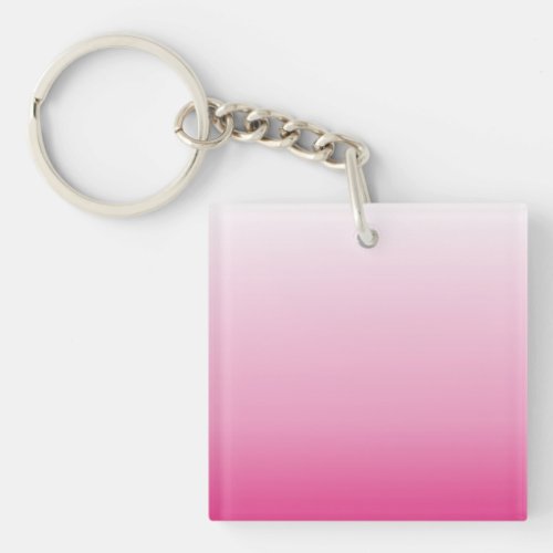 girly minimalist dusty rose cherry blossom pink keychain