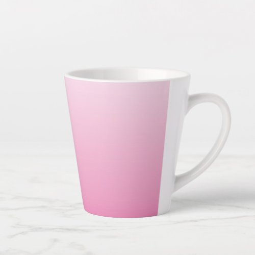 girly minimalist dusty rose cherry blossom pink latte mug