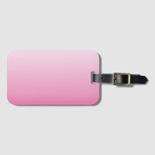 girly minimalist dusty rose cherry blossom pink luggage tag