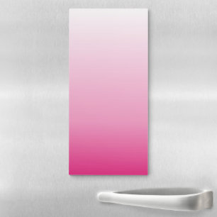 girly minimalist dusty rose cherry blossom pink magnetic notepad
