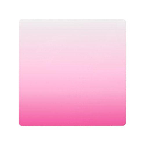 girly minimalist dusty rose cherry blossom pink metal print