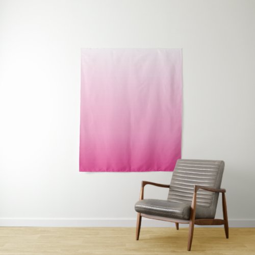 girly minimalist dusty rose cherry blossom pink tapestry
