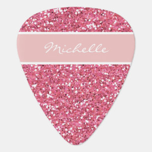 Girly Monogram Guitar Picks