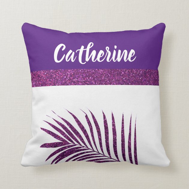 monogrammed throw pillows