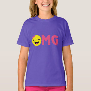 Girly OMG Emoji T-Shirt