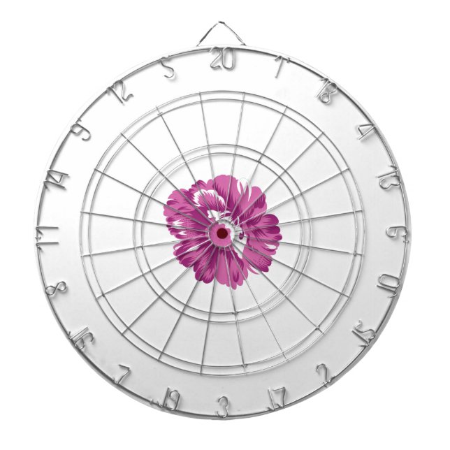 Girly, Pale Megenta, Royal Health Dart Board (Front)