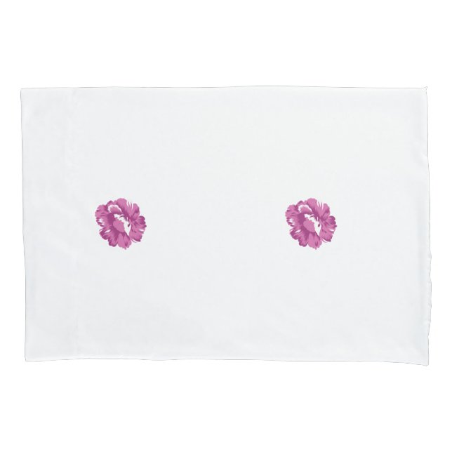 Girly, Pale Megenta, Royal Health Pillow Case (Front)