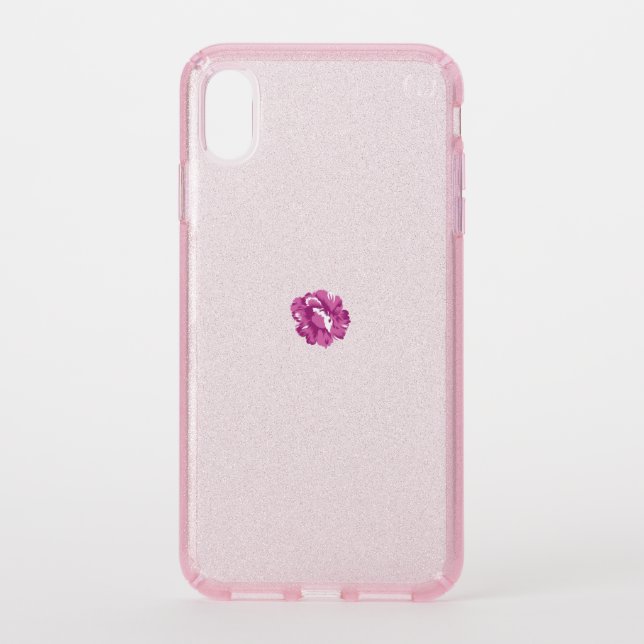 Girly, Pale Megenta, Royal Health Speck iPhone XS Max Case (Front)