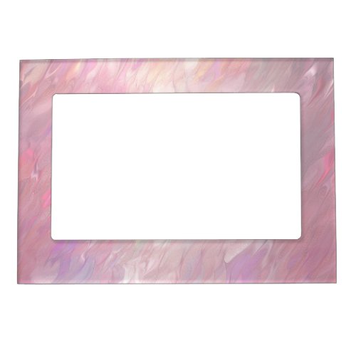 Girly Pearl Pink Magnetic Frame