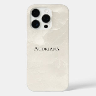 Girly Pearl White Glam   iPhone 16 Pro Case