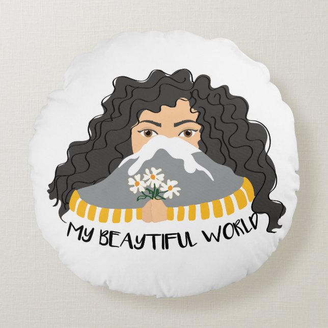 girly pillow (Front)