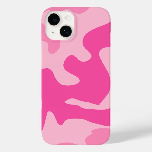 Girly pink abstract art Case_Mate iPhone 14 case