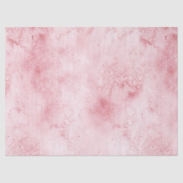 Girly Pink Abstract Tissue Paper (Front)