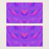 Girly Pink and Purple Abstract (Front & Back)