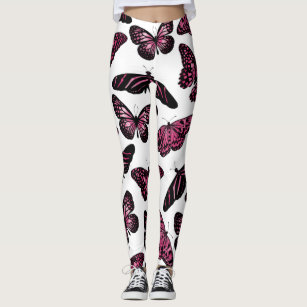Fesfesfes Fashion Leggings Women Butterfly Printed Jogging Pants