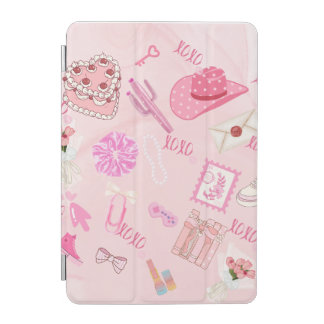 Girly pink cAesthetic iPad Case