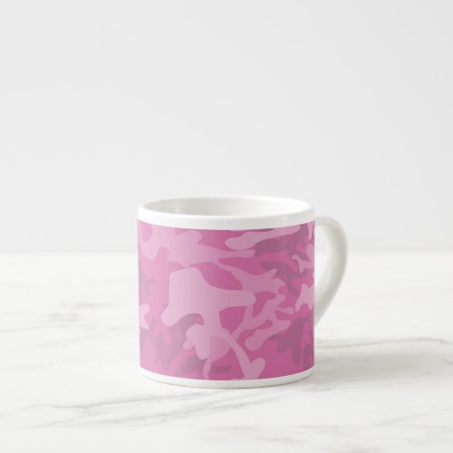 Girly Pink Camo Espresso Mug