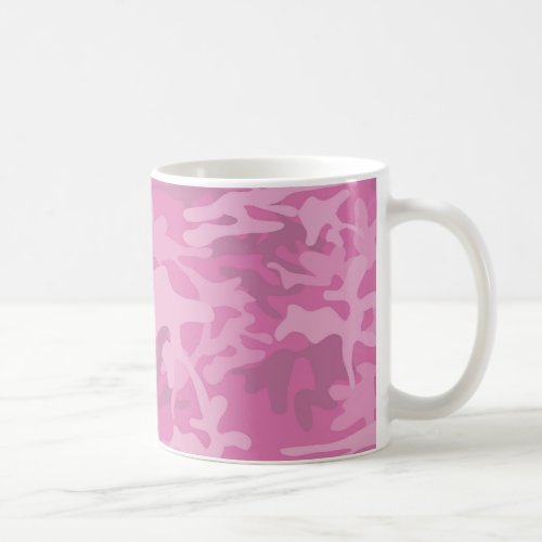 Girly Pink Camo Mug