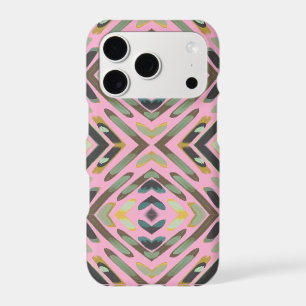 Girly Pink Camo Pattern iPhone 17 Pro Case