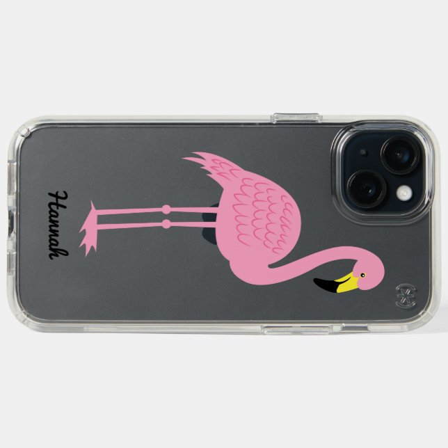 Girly Pink Flamingo Personalized Speck iPhone Case | Zazzle Girly Pink Flamingo Personalized Speck iPhone Case | Zazzle