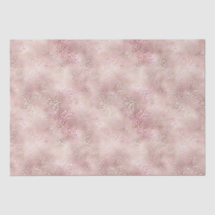 Girly Pink Glam Gold Leopard Print Tissue Paper