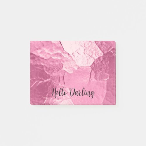 Girly Pink Glam Post_it Notes