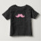 GIRLY PINK GLITTER MUSTACHE PRINTED