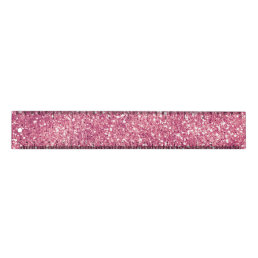 Girly Pink Glitter Sparkle Glitz    Ruler