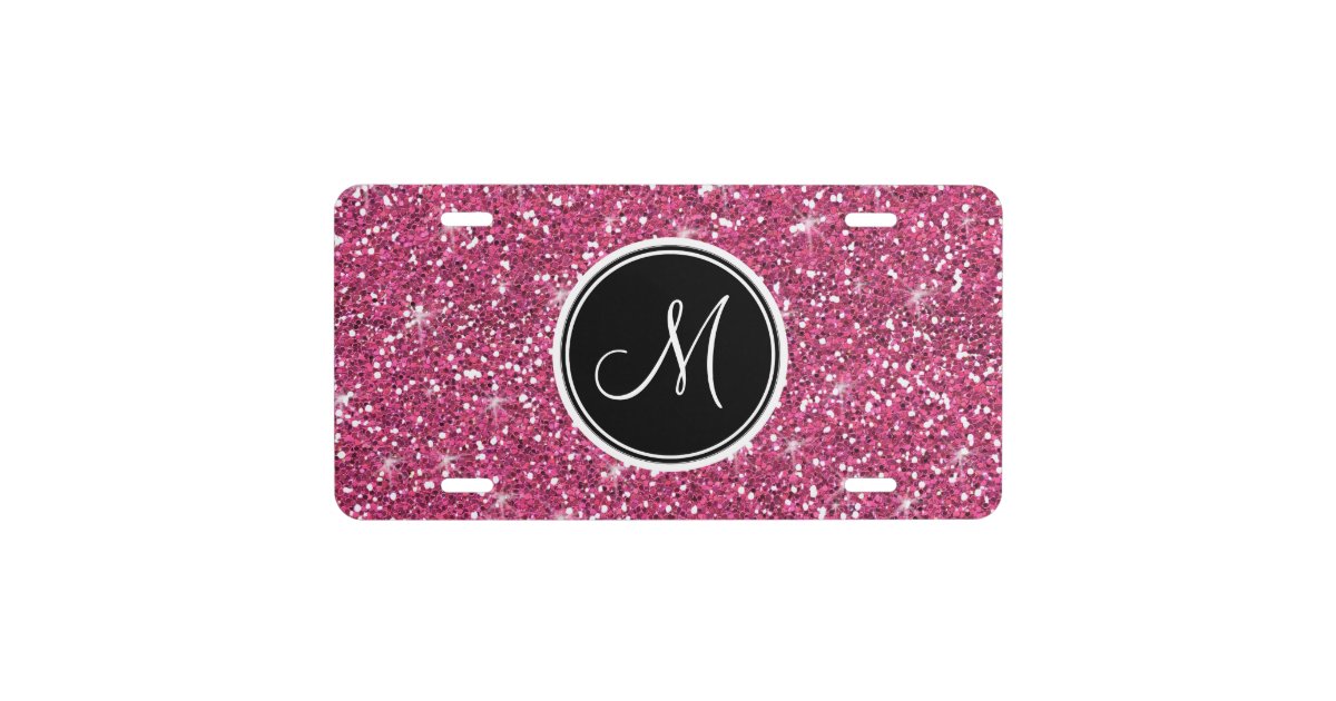 Rainbow Leopard Print License Plate Name Vanity Monogram 